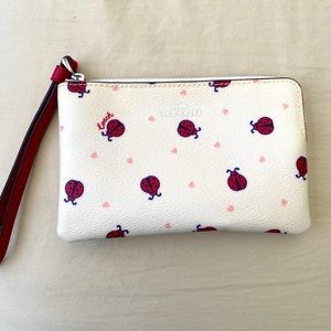 Coach Ladybug Wristlet